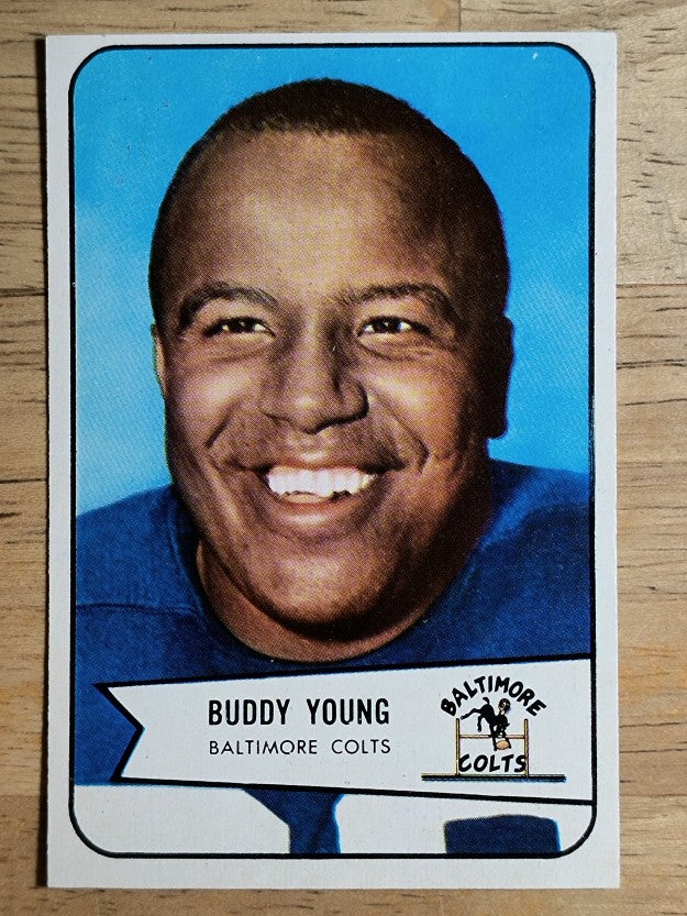 1954 Bowman #38 Buddy Young (NMMT)