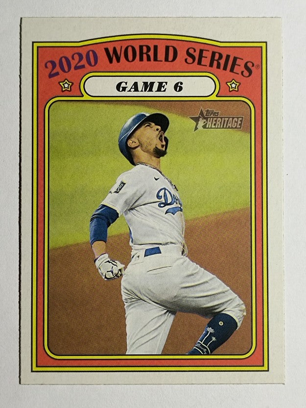 2021 Topps Heritage #30 Game 6 WS HL