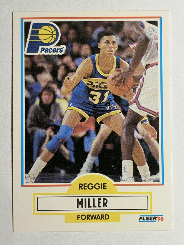 1990-91 Fleer #78 Reggie Miller