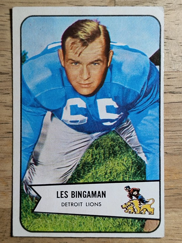 1954 Bowman #29 Les Bingaman RC (VGEX)