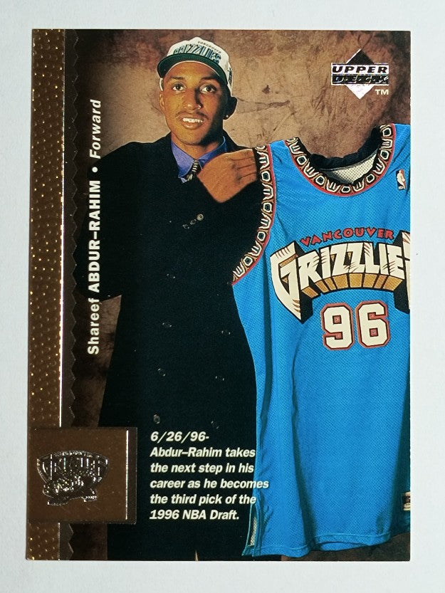 1996-97 Upper Deck #129 Shareef Abdur-Rahim RC