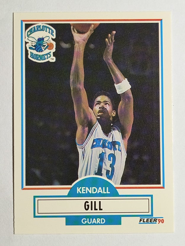 1990-91 Fleer Update #U11 Kendall Gill RC
