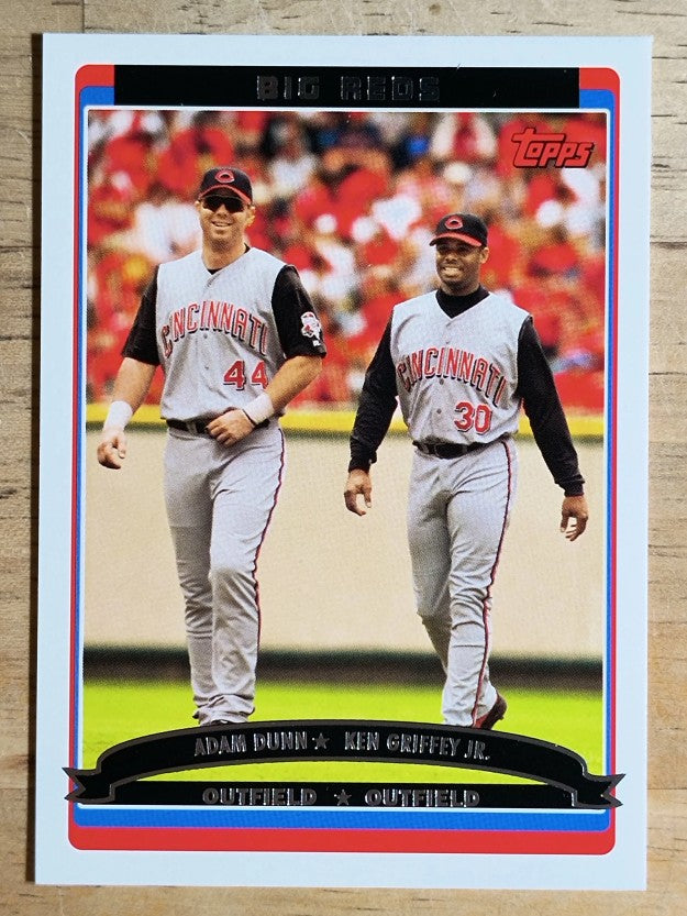 2006 Topps #649 Adam Dunn/Ken Griffey Jr.