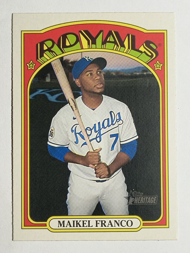 2021 Topps Heritage #63 Maikel Franco