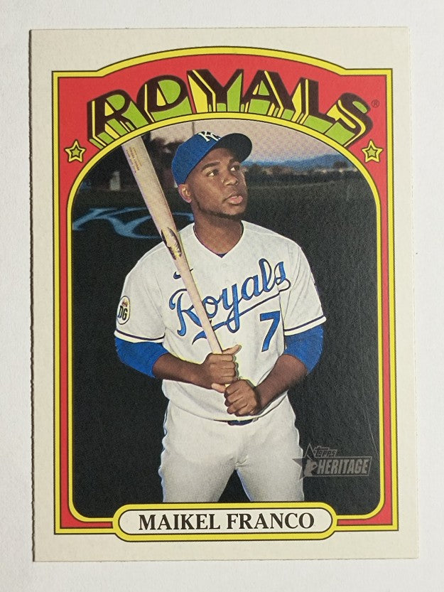 2021 Topps Heritage #63 Maikel Franco
