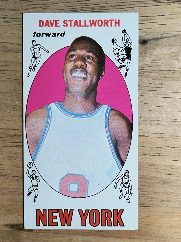 1969-70 Topps #74 Dave Stallworth RC (EXMT)