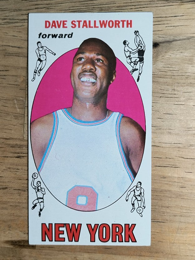 1969-70 Topps #74 Dave Stallworth RC (VGEX)