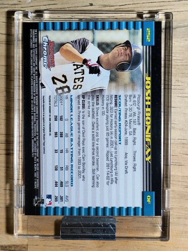 2002 Bowman Chrome Uncirculated #252 Josh Bonifay