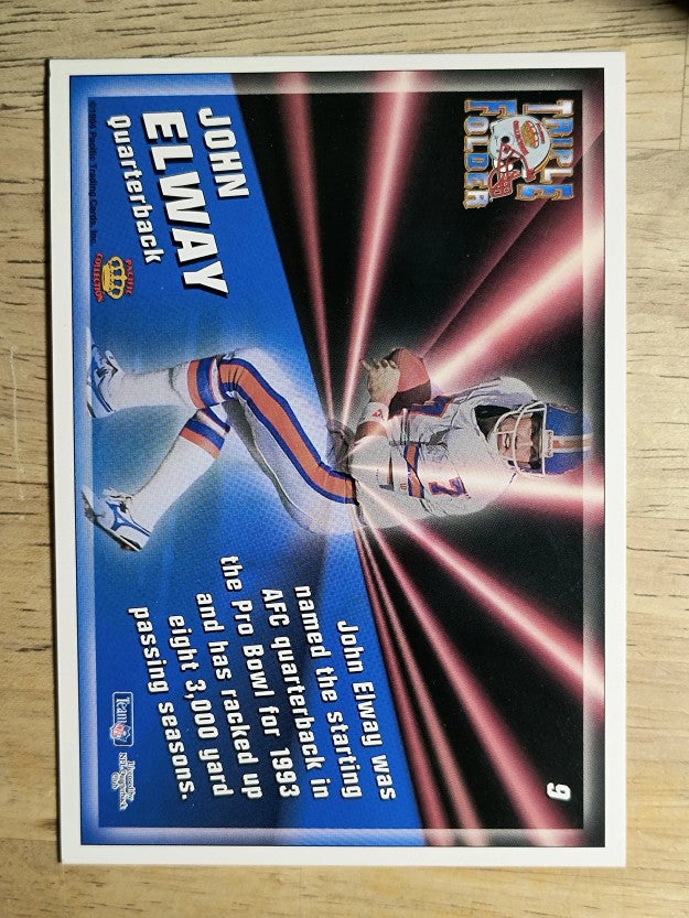 1994 Pacific Triple Folders #9 John Elway
