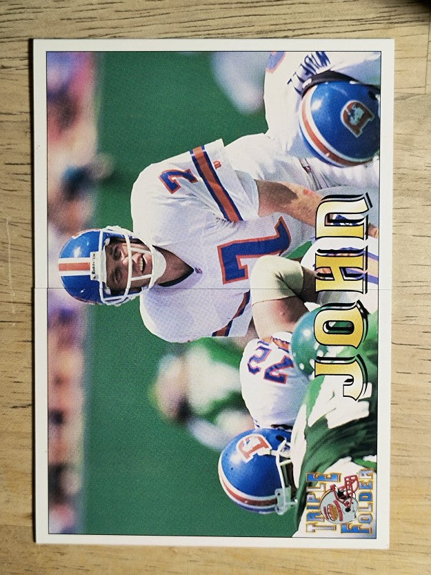 1994 Pacific Triple Folders #9 John Elway