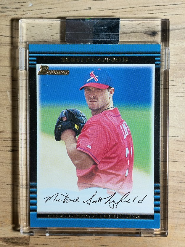 2002 Bowman Uncirculated #127 Scotty Layfield