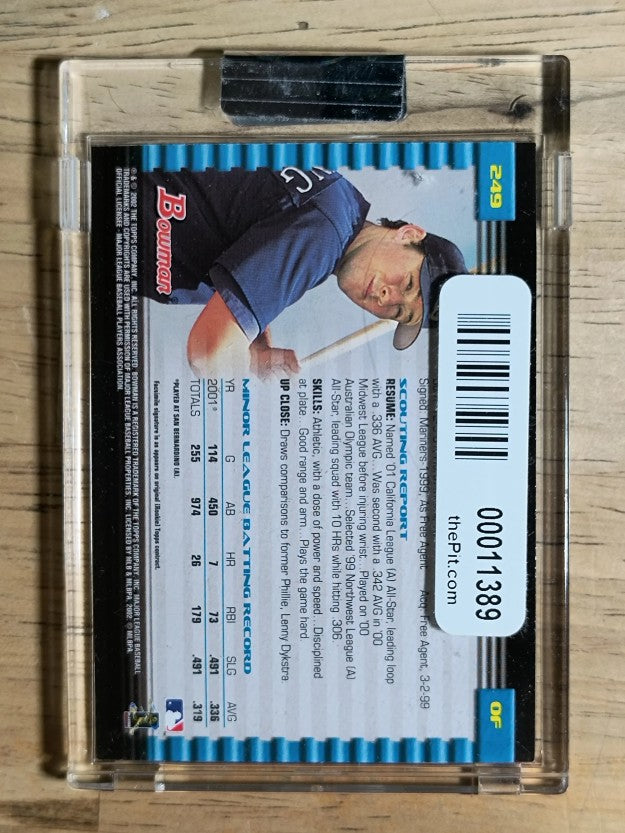 2002 Bowman Uncirculated #249 Chris Snelling