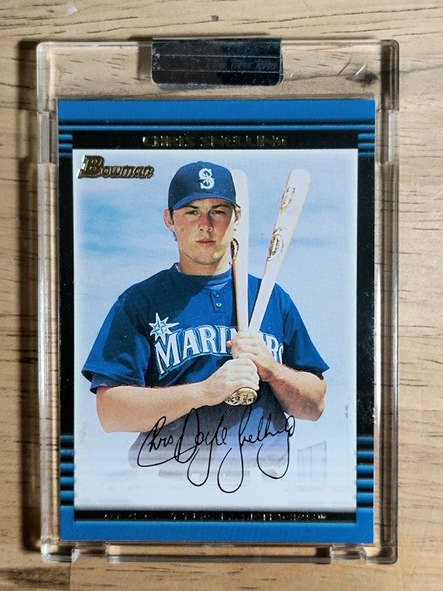 2002 Bowman Uncirculated #249 Chris Snelling