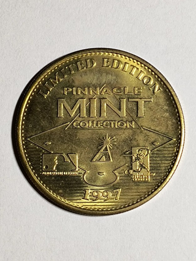 1997 Pinnacle Mint Coins Brass #7 Mike Piazza