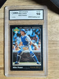 1993 Pinnacle #252 Mike Piazza (GMA Gem MINT 10) Scratched Case