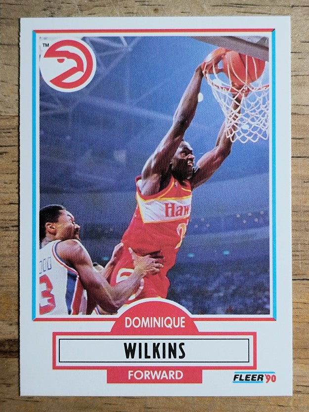 1990-91 Fleer #6 Dominique Wilkins