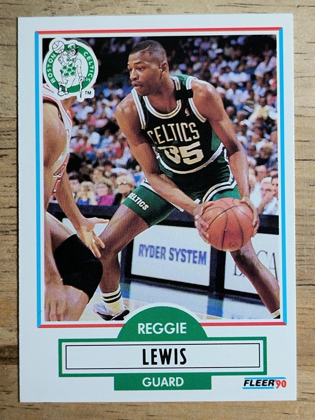1990-91 Fleer #11 Reggie Lewis