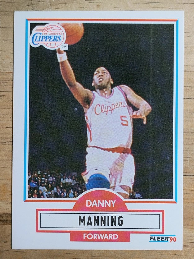 1990-91 Fleer #87 Danny Manning