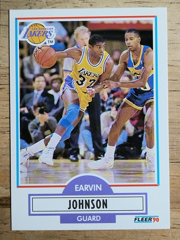1990-91 Fleer #93 Magic Johnson