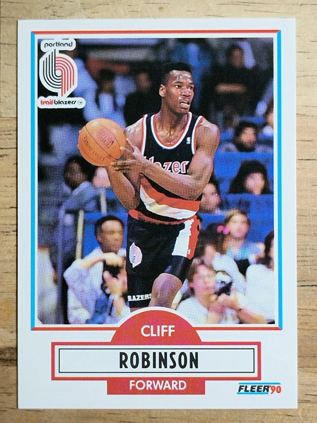 1990-91 Fleer #159 Clifford Robinson RC