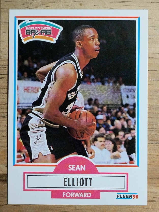 1990-91 Fleer #171 Sean Elliott RC