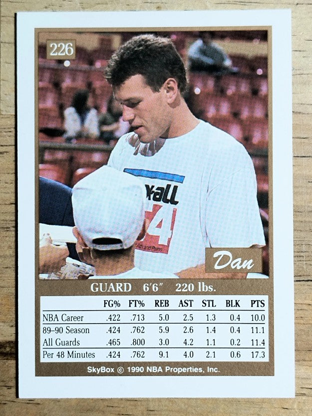 1990-91 SkyBox #226 Dan Majerle