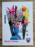 1991-92 SkyBox #502 Derrick Coleman RS