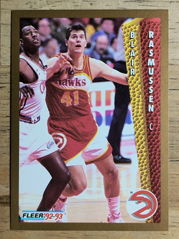 1992-93 Fleer #5 Blair Rasmussen
