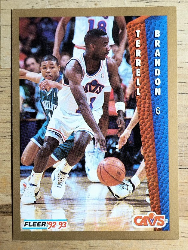 1992-93 Fleer #39 Terrell Brandon
