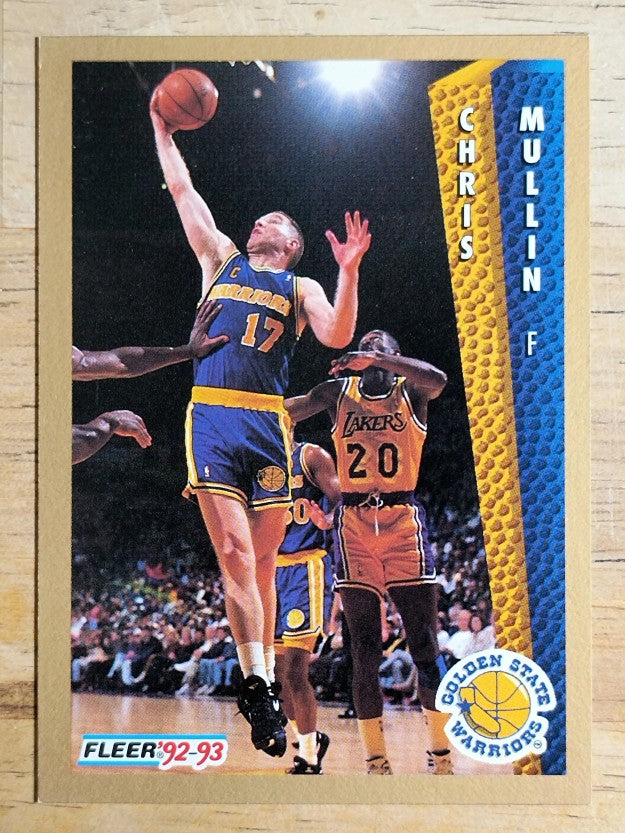 1992-93 Fleer #77 Chris Mullin