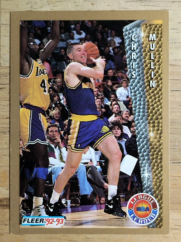 1992-93 Fleer #245 Chris Mullin LL