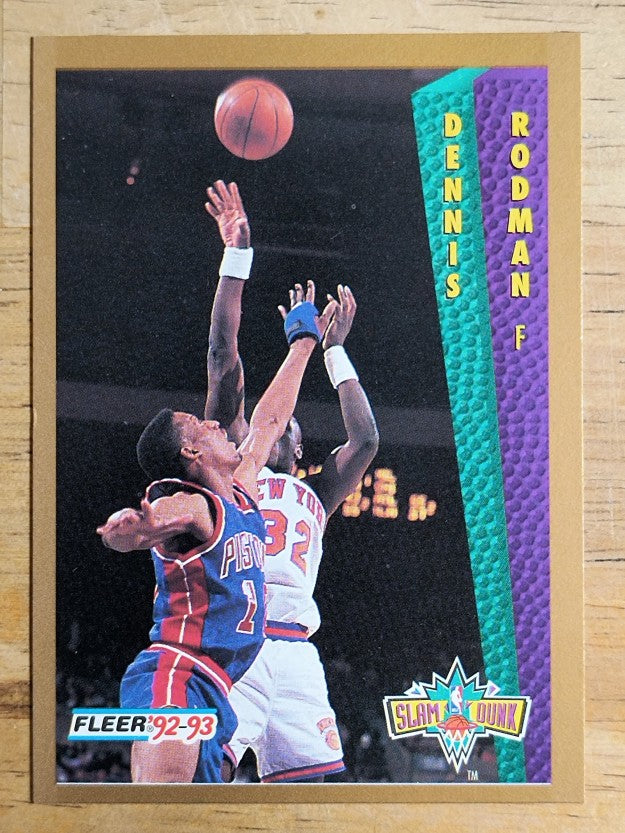 1992-93 Fleer #289 Dennis Rodman SD