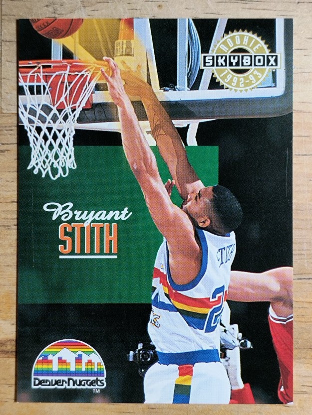 1992-93 SkyBox #337 Bryant Stith SP RC