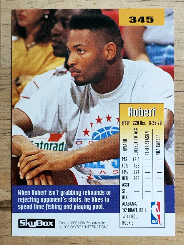 1992-93 SkyBox #345 Robert Horry SP RC