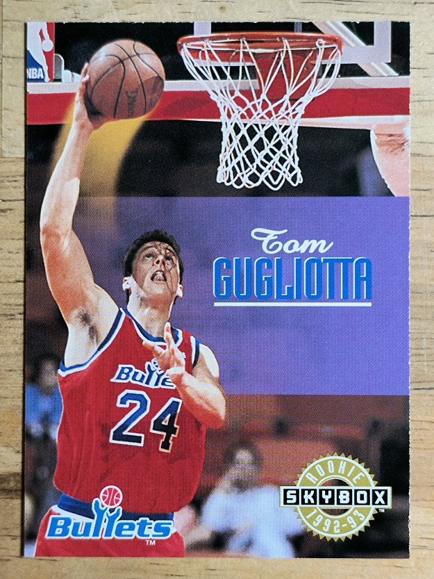1992-93 SkyBox #405 Tom Gugliotta SP RC