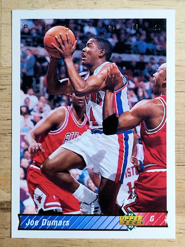 1992-93 Upper Deck #268 Joe Dumars/Michael Jordan