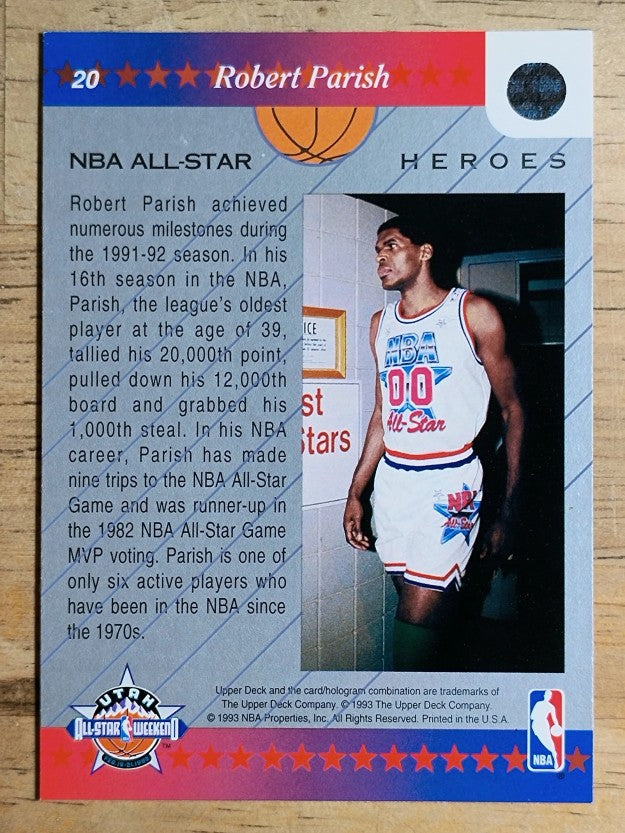 1992-93 Upper Deck All-Star Weekend #20 Robert Parish
