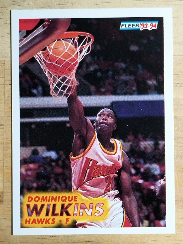 1993-94 Fleer #7 Dominique Wilkins
