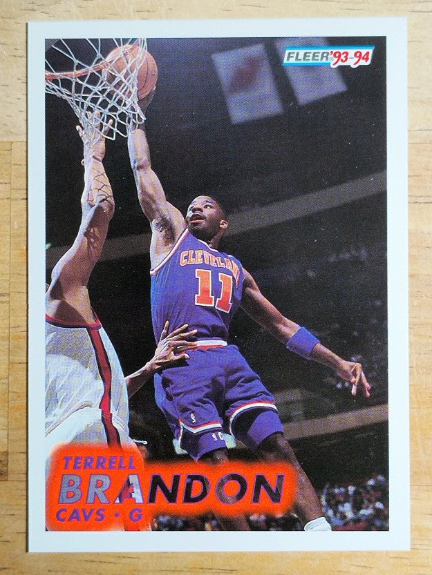 1993-94 Fleer #34 Terrell Brandon