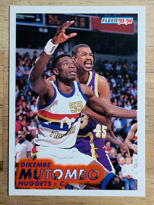 1993-94 Fleer #54 Dikembe Mutombo