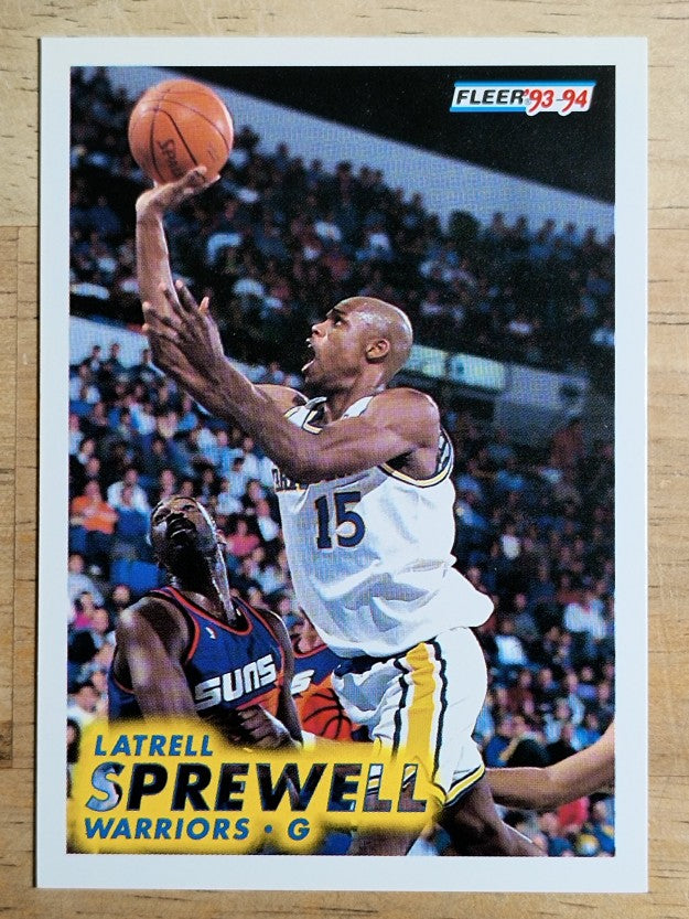 1993-94 Fleer #73 Latrell Sprewell