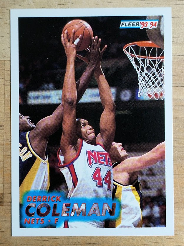 1993-94 Fleer #133 Derrick Coleman