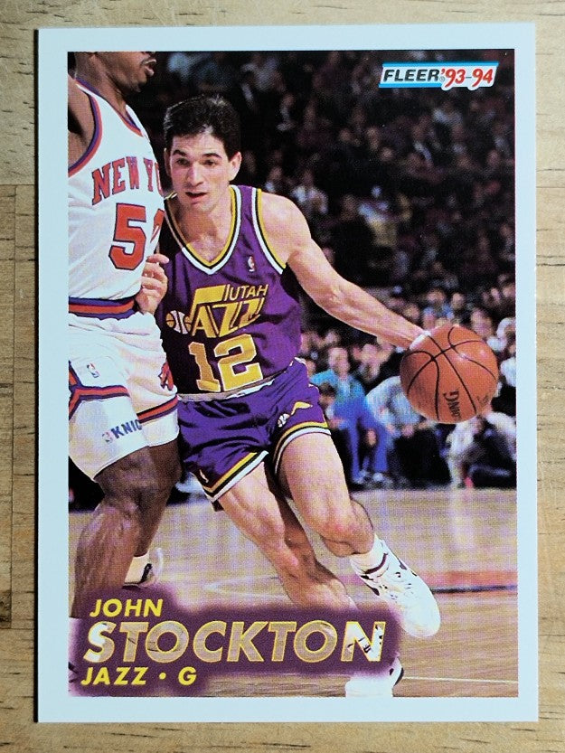 1993-94 Fleer #212 John Stockton