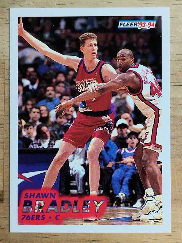 1993-94 Fleer #349 Shawn Bradley RC