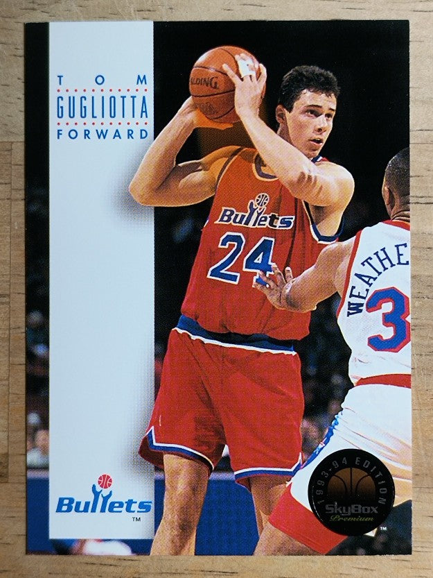 1993-94 SkyBox Premium #183 Tom Gugliotta