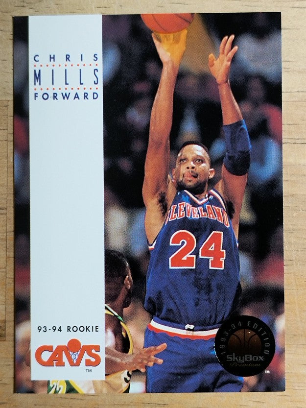 1993-94 SkyBox Premium #212 Chris Mills RC
