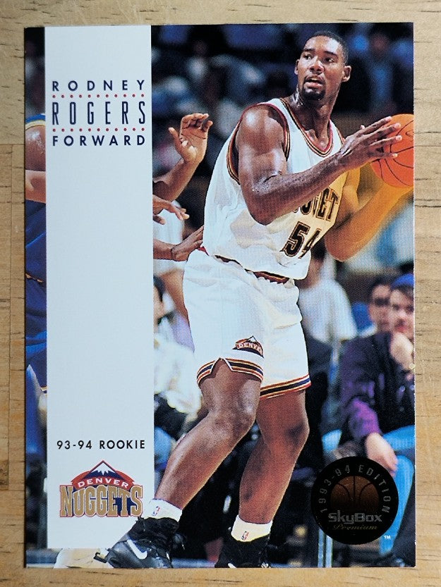 1993-94 SkyBox Premium #217 Rodney Rogers RC