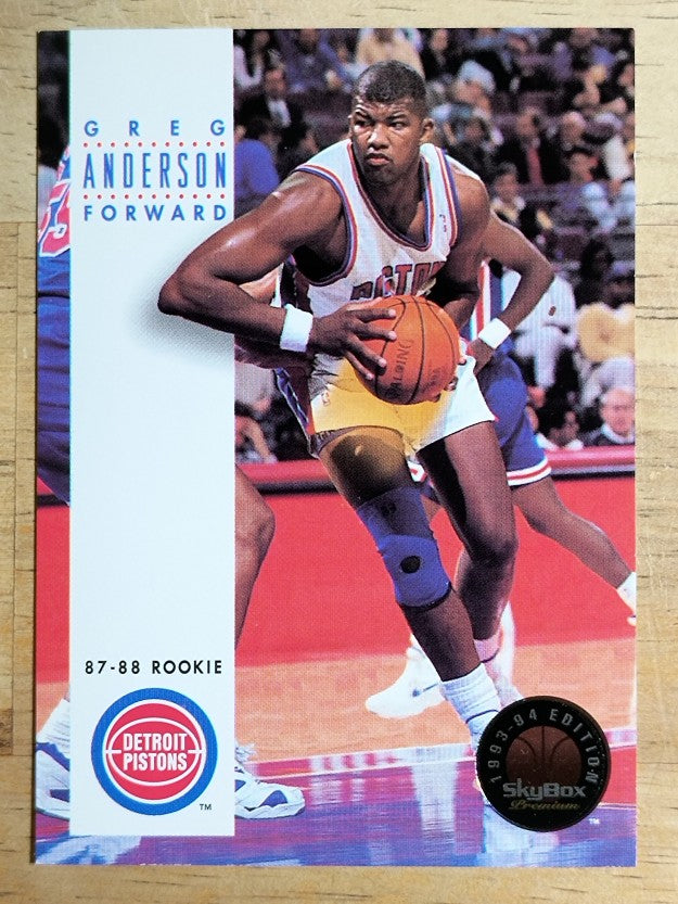 1993-94 SkyBox Premium #219 Greg Anderson