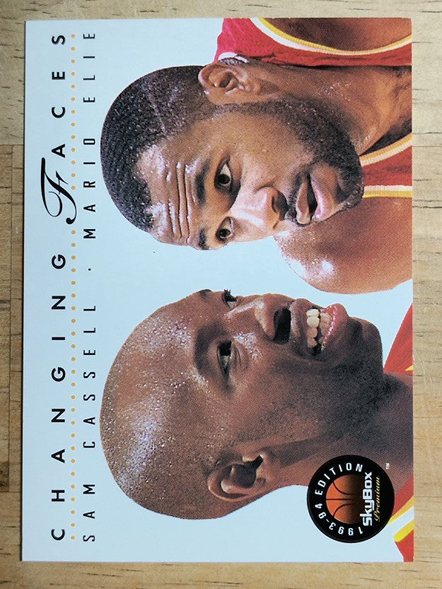 1993-94 SkyBox Premium #301 Sam Cassell CF/Mario Elie