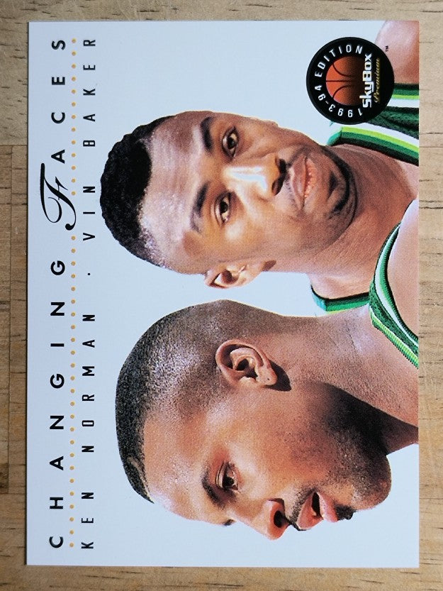 1993-94 SkyBox Premium #306 Ken Norman CF/Vin Baker
